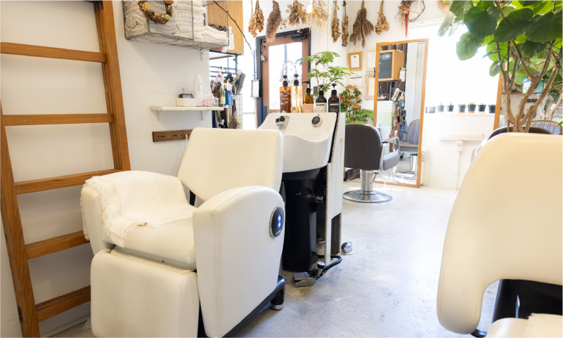 hidamari 美容室 写真